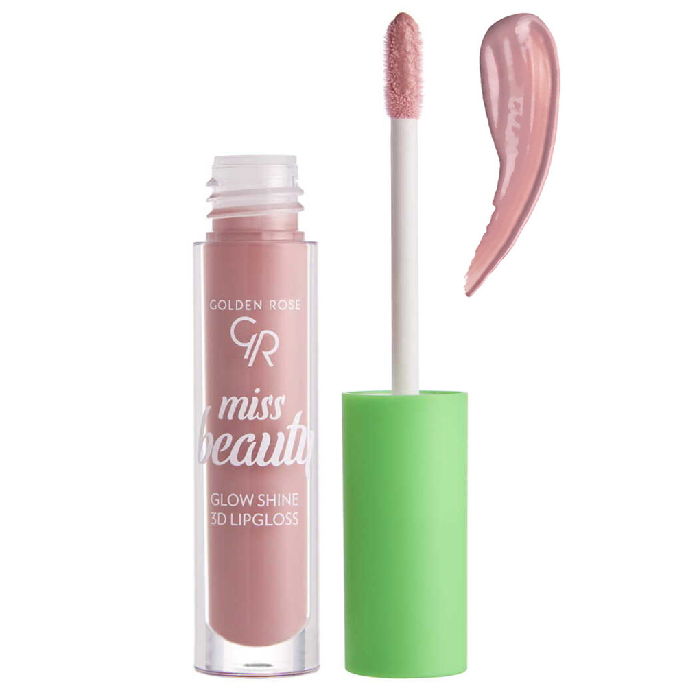 رژ لب مایع گلدن رز مدل glow shine شماره 02
